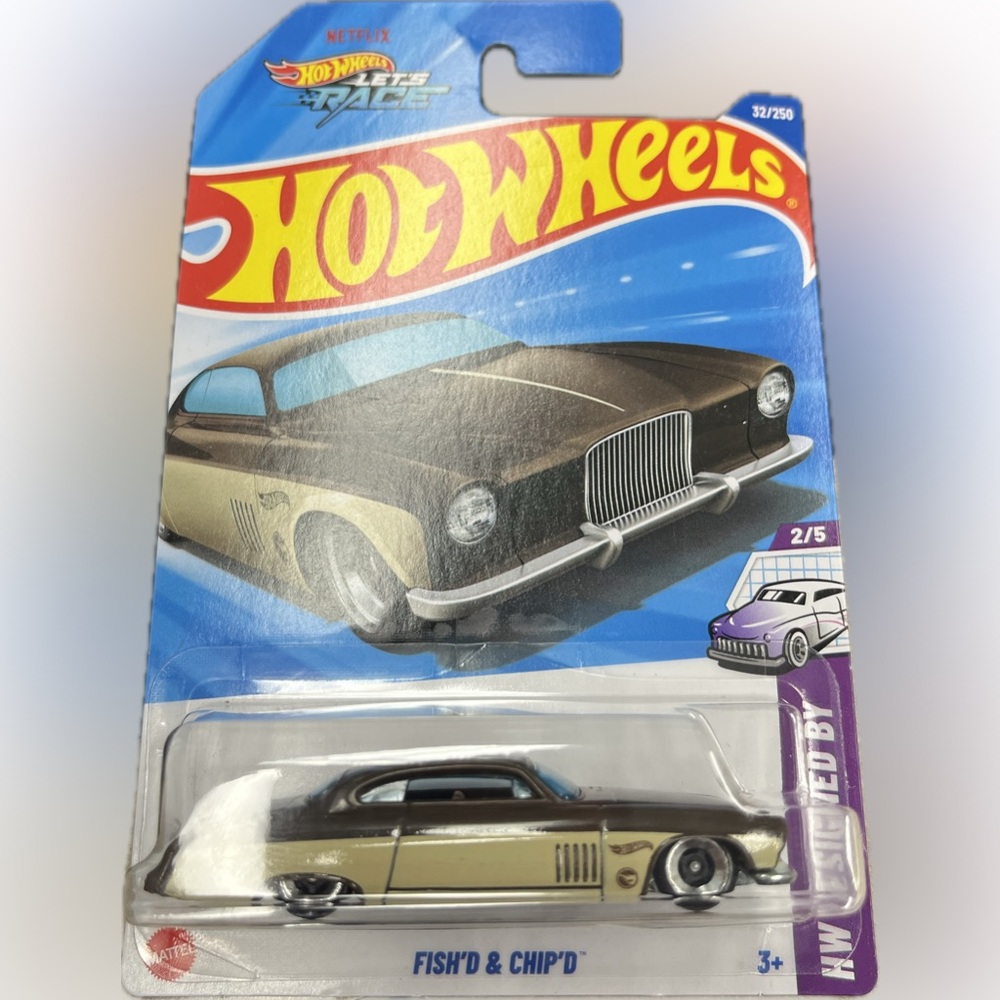 Hot Wheels Fish’d & Chip’d (2025 Treasure Hunt | HW Designed By | 32/250)